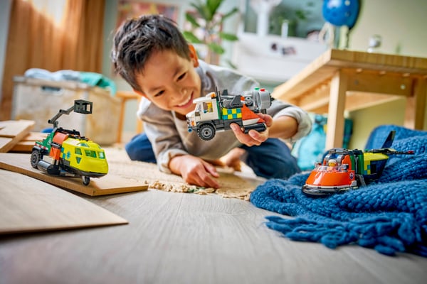 LEGO 60505 Avion, camion d’assistance et aéroglisseur modulable — visuel 8 sur 8