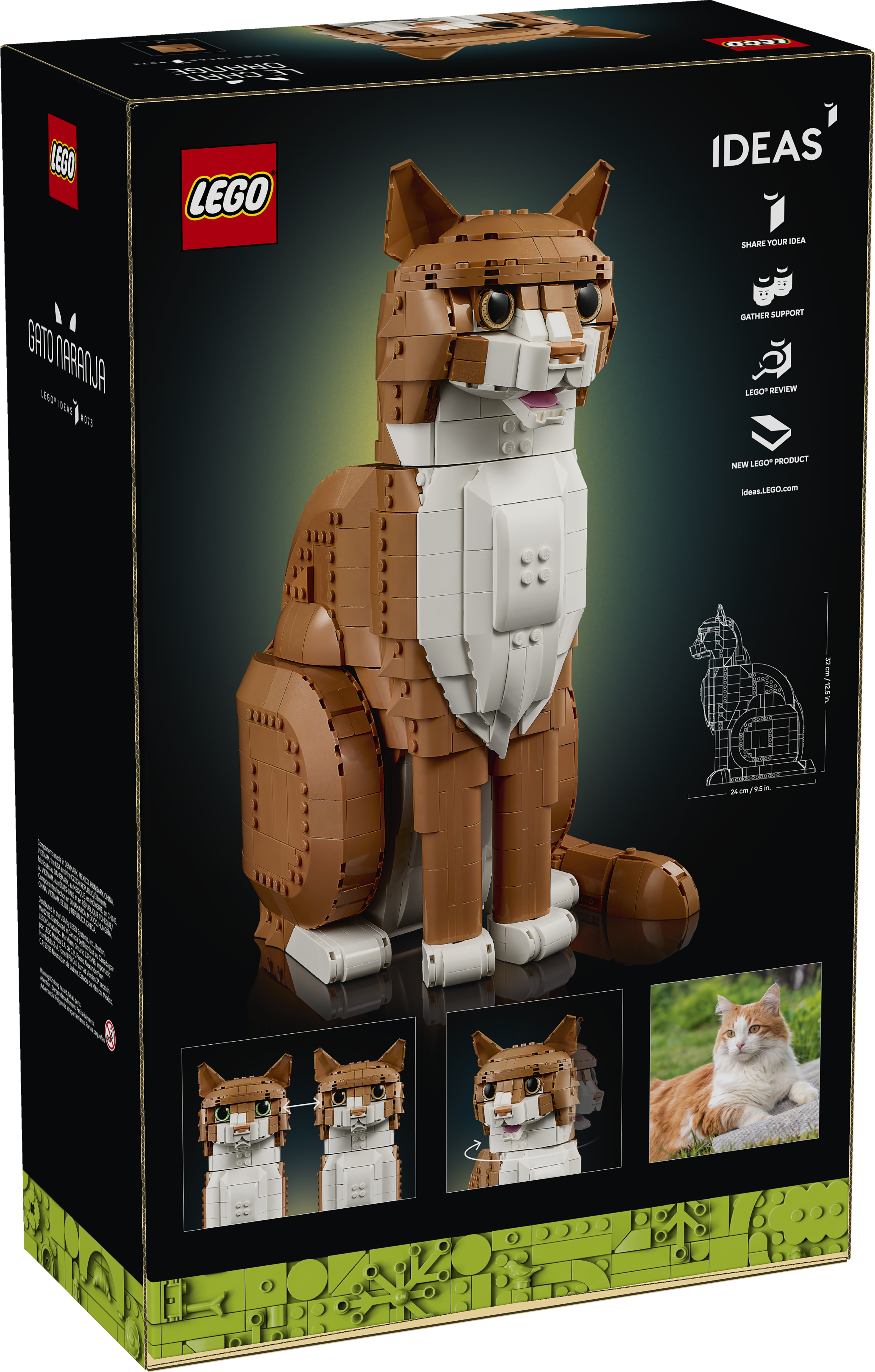 Orange Cat 21376 | Ideas | Buy online at the Official LEGO® Shop US