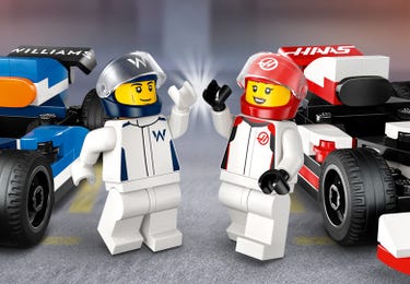 F1® Williams Racing Haas F1® Race Cars 60464 City Buy online