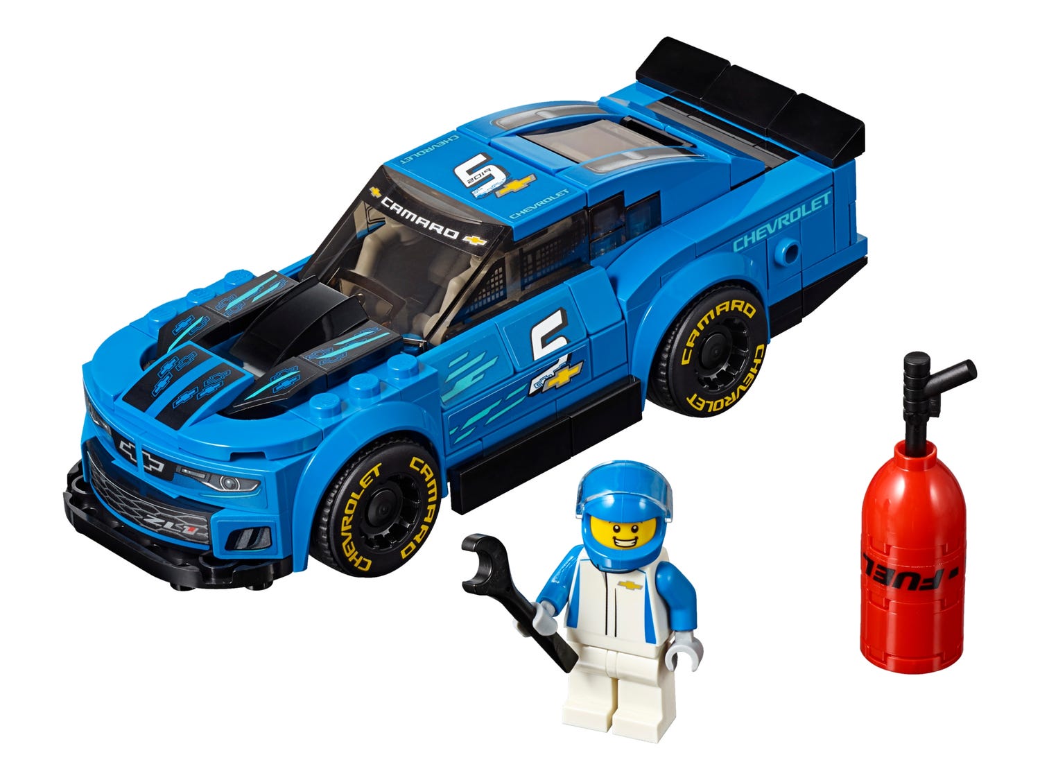 Chevrolet Camaro Zl1 Race Car 751 Speed Champions Buy Online At The Official Lego Shop Us