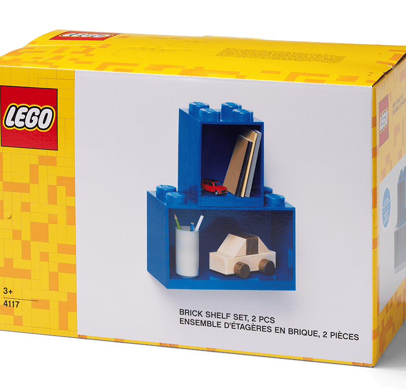 Brick Shelf Set – Blue