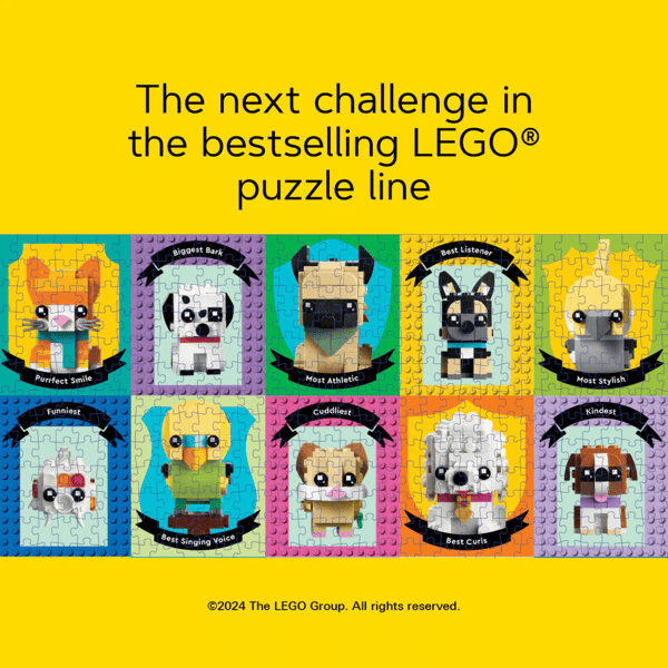 LEGO 5008996 Puzzle Amis animaux de 1 000 pièces — visuel 3 sur 4