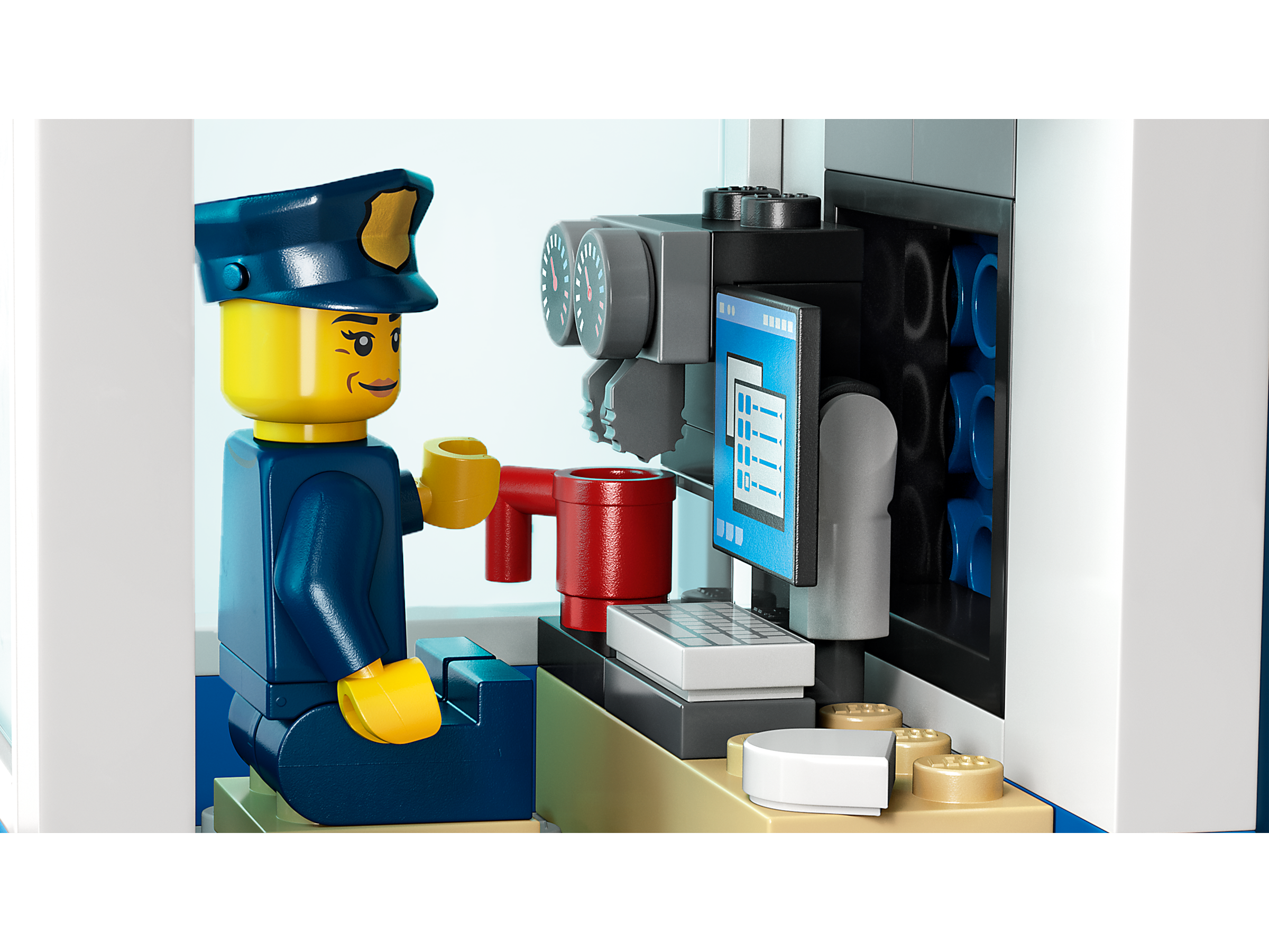Le laboratoire de police scientifique mobile Lego