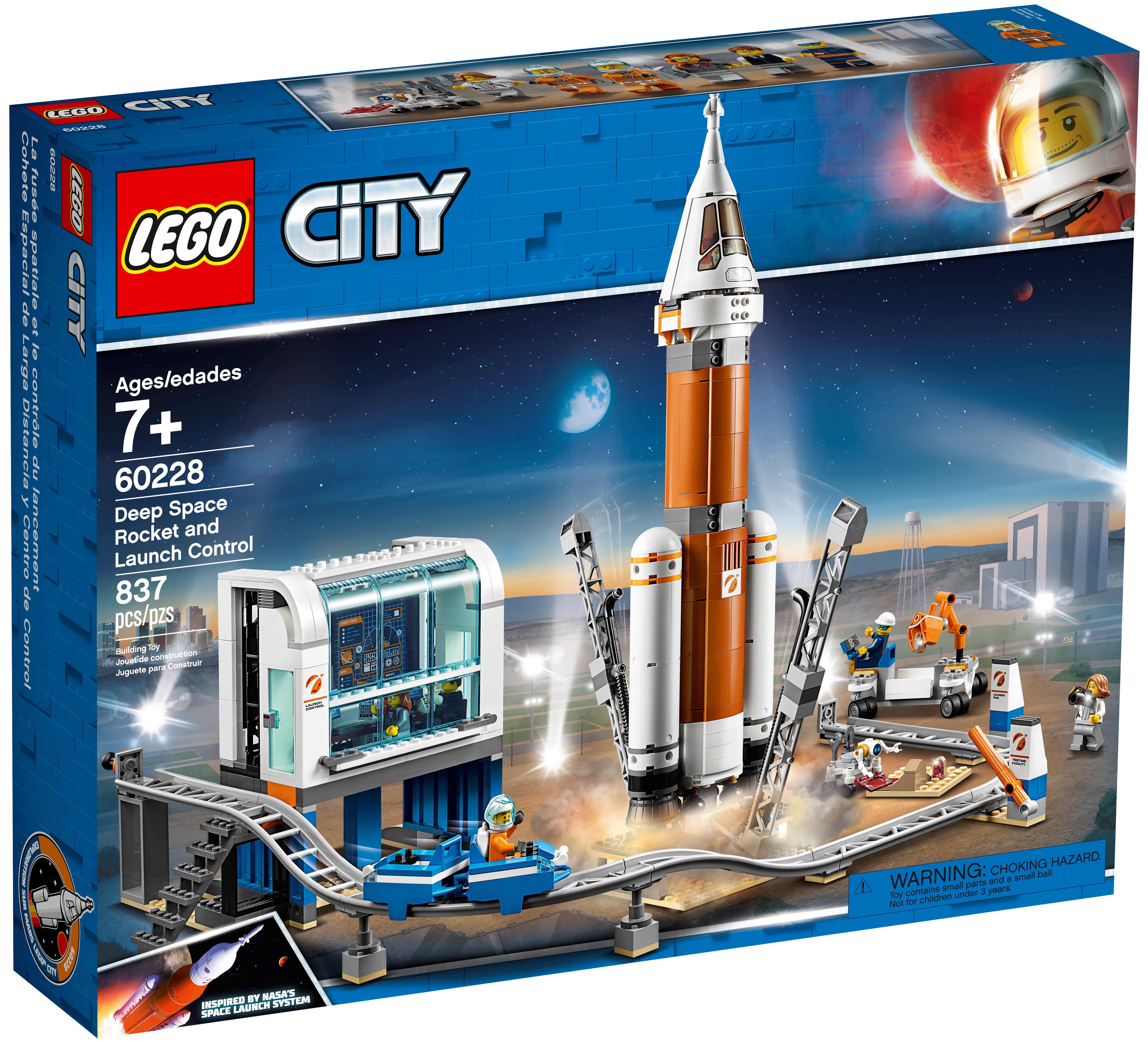 LEGO 60228 CITY Deep Space Rocket and Launch Control 