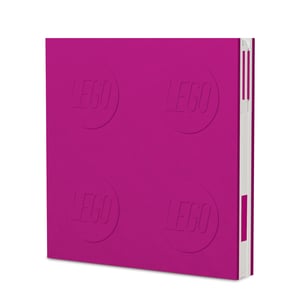 Carnet avec verrou et stylo à encre gel – Violet