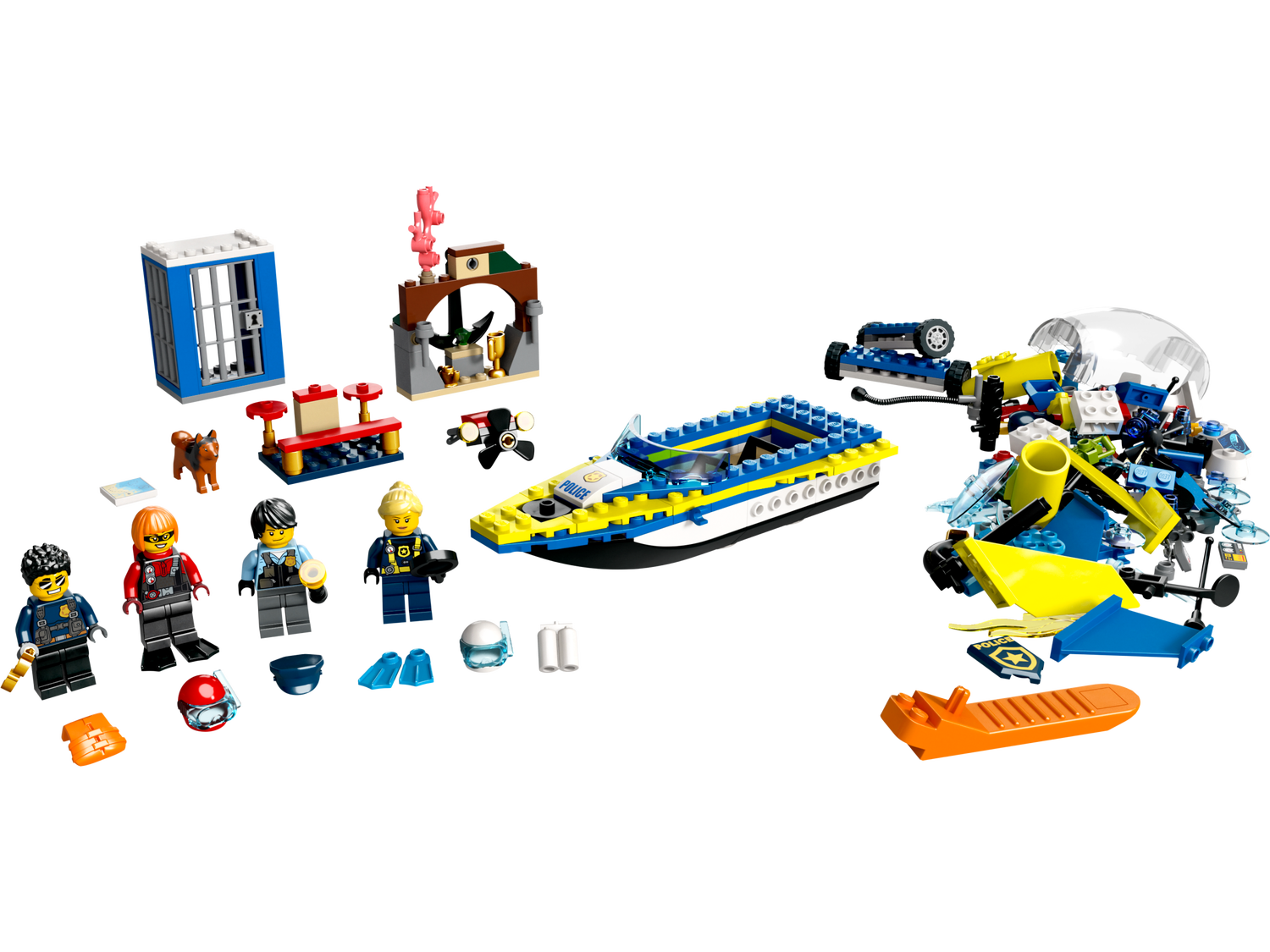 Water Police Detective Missions 60355 | City | Buy online at the Official  LEGO® Shop US