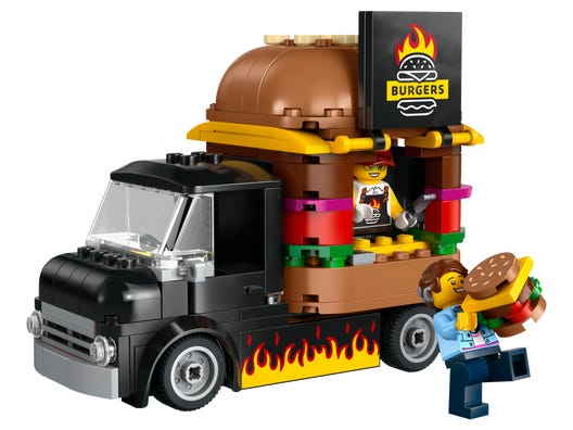LEGO 60404 - Burgervogn