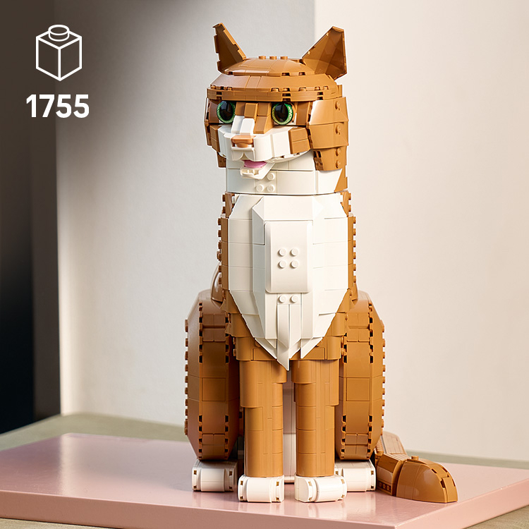 Orange Cat 21376 | Ideas | Buy online at the Official LEGO® Shop US