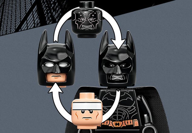 LEGO® DC Batman™ Batmobile™ Tumbler: Scarecrow™ Showdown Display