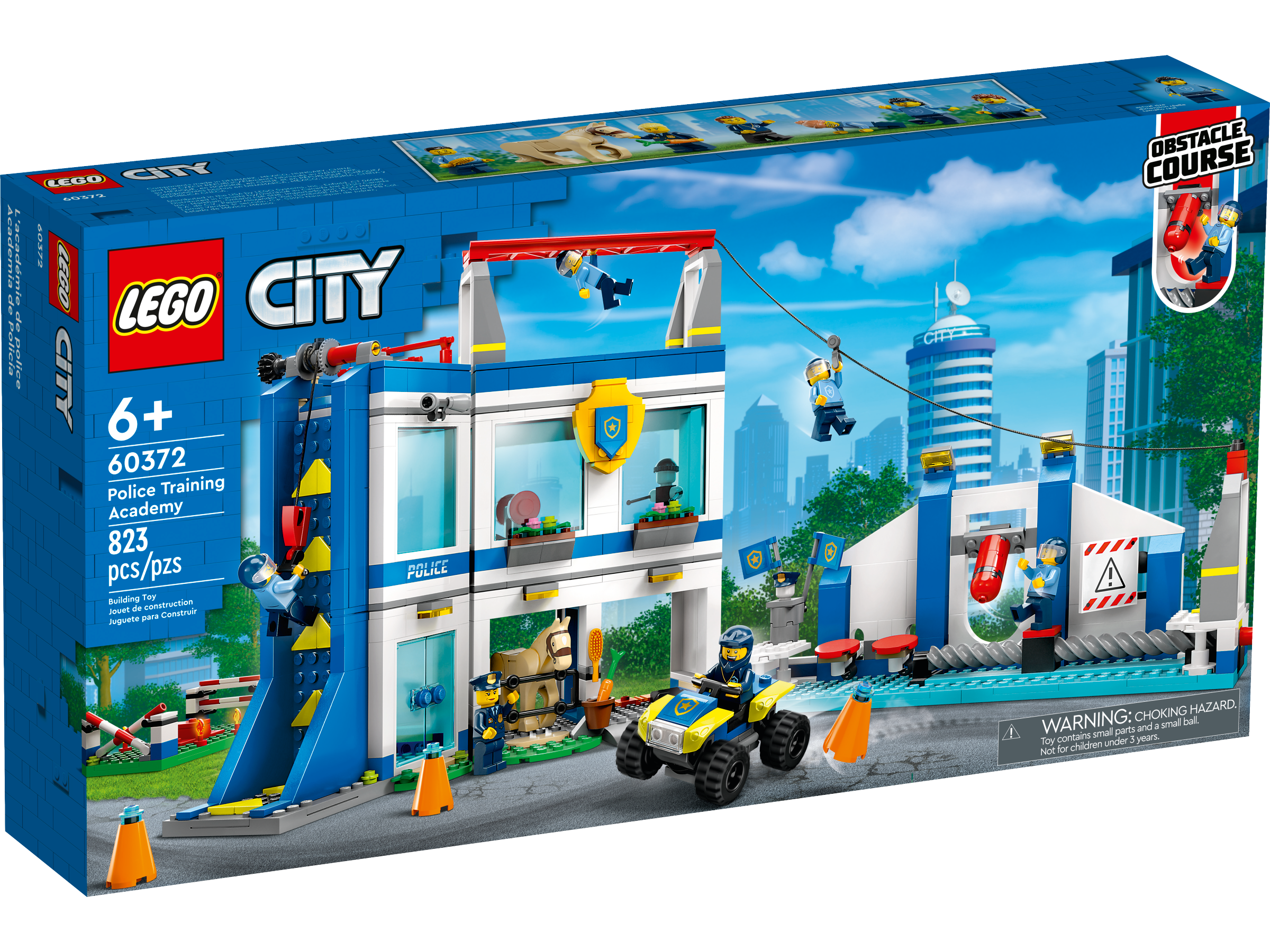 LEGO City 60372 Le Centre d'Entraînement de la Police