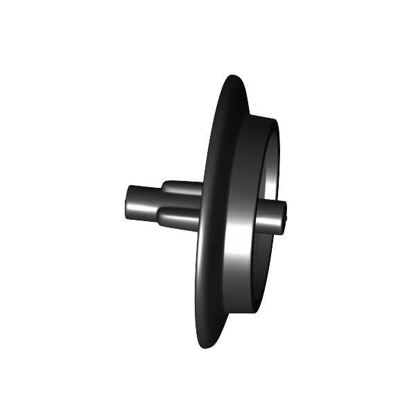 TRAIN WHEEL, DIA. 16.6/23 MM