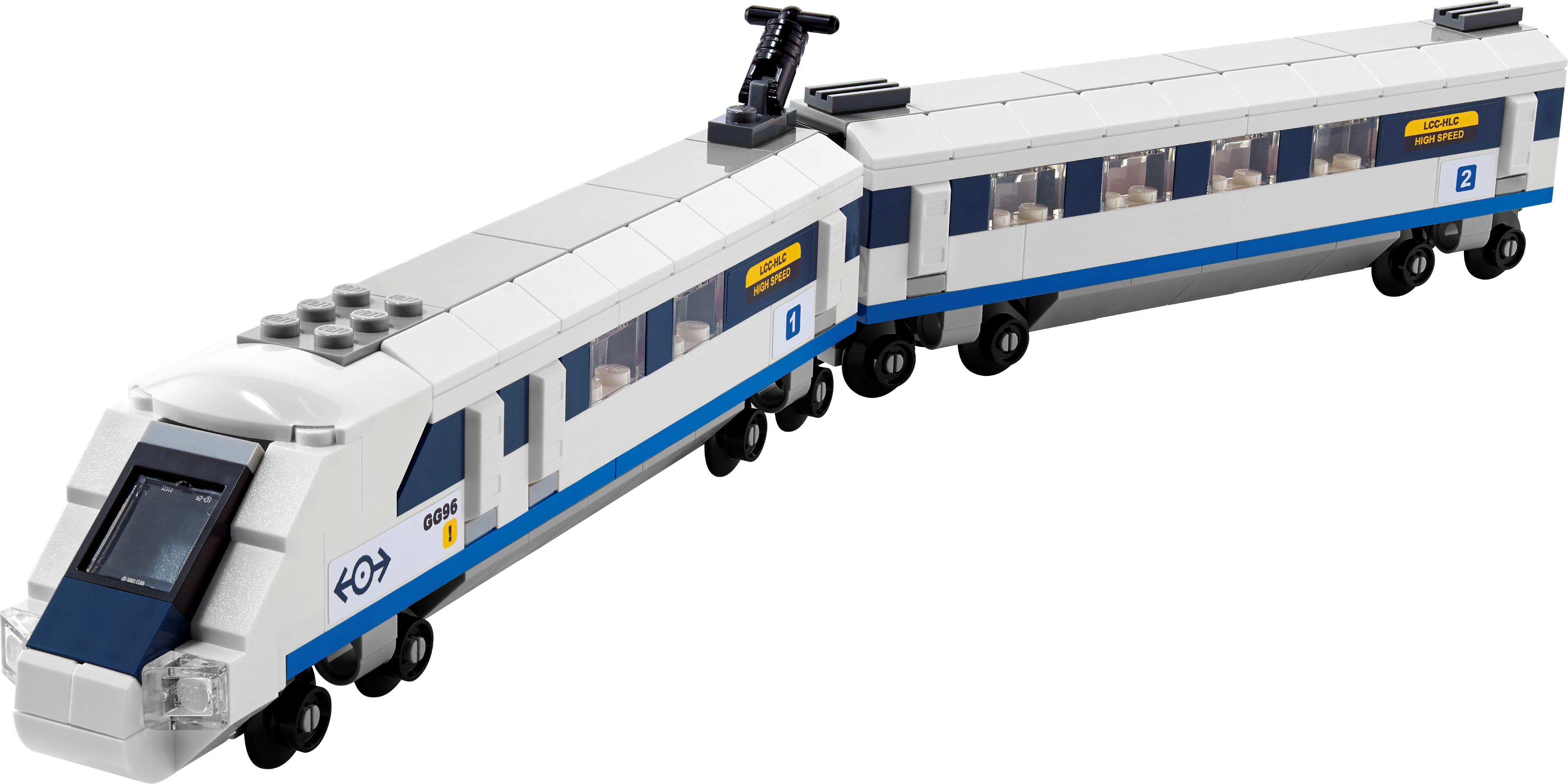 spids Afledning Hovedsagelig High-Speed Train 40518 | Creator Expert | Buy online at the Official LEGO®  Shop US