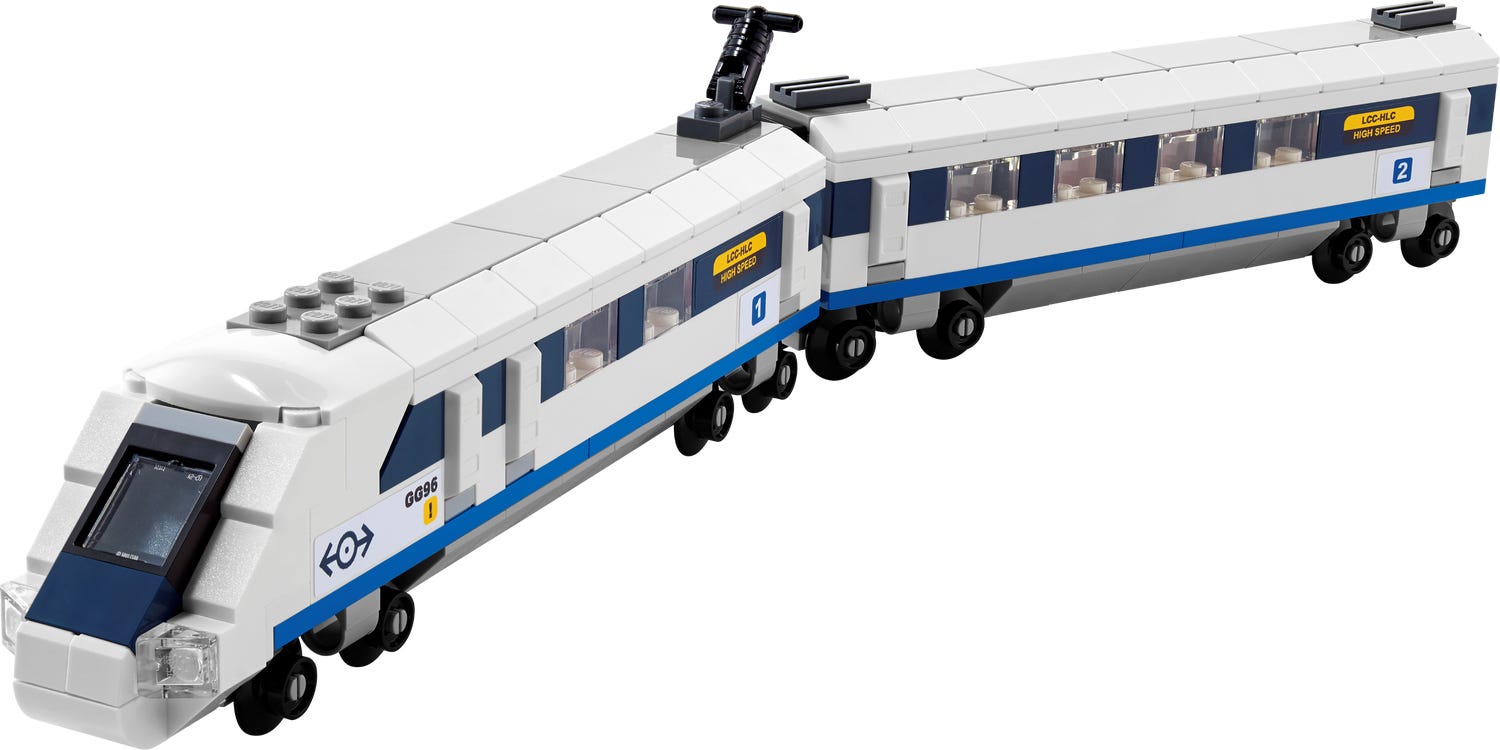 Treno ad alta velocità 40518 Altro LEGO® Shop ufficiale IT