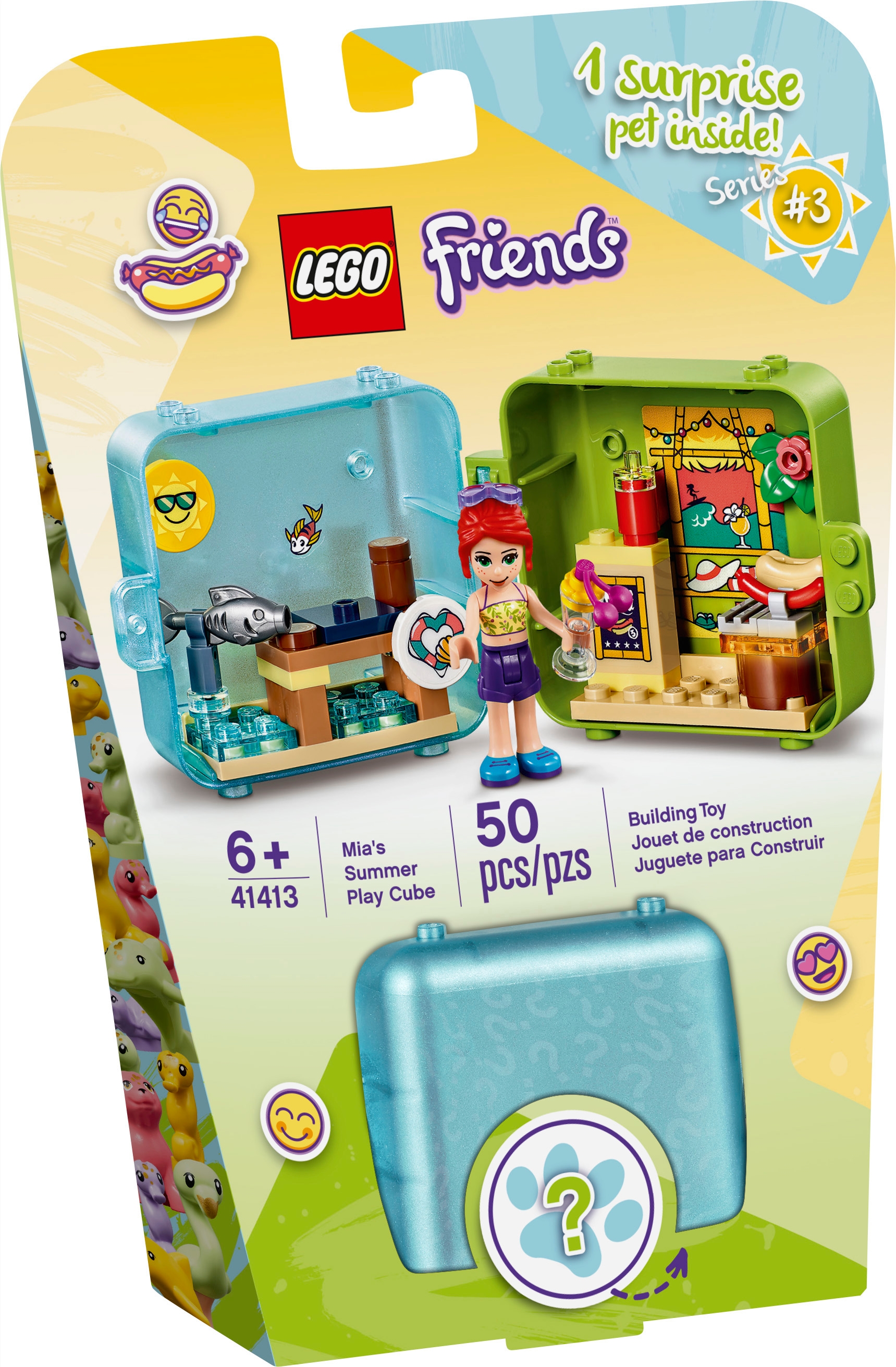 LEGO®-Friends La boîte cœur dété de Mia Jouet pour Fille et Garçon