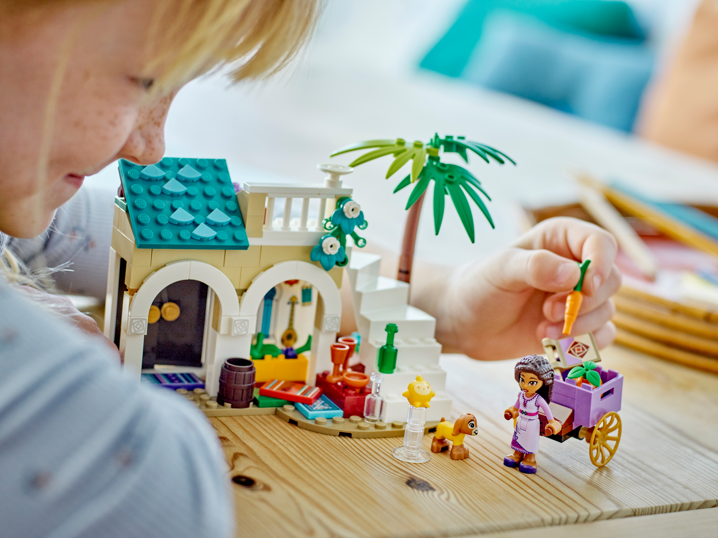 ロサス王国の町とアーシャ 43223 | ディズニー™ |レゴ®ストア公式