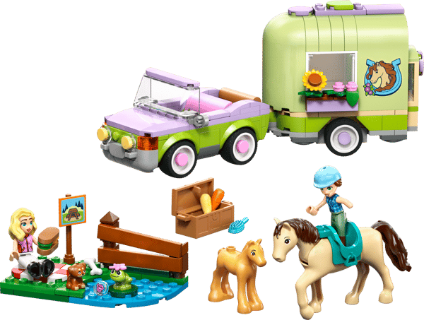 Horse & Baby Foal Trailer - Image 1