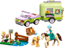 LEGO Friends 42695 Pferd und Fohlen mit Pferdeanhänger