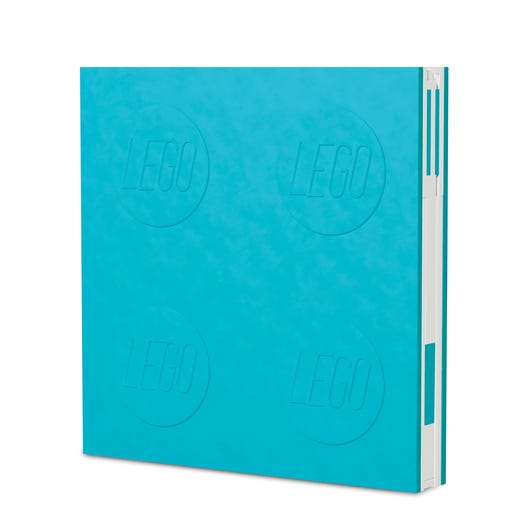 LEGO 5007244 - Notesbog med gelpen – azurblå