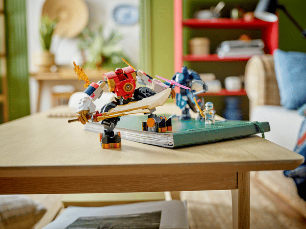 LEGO 71808 Le robot élémentaire du feu de Kai — visuel 8 sur 8