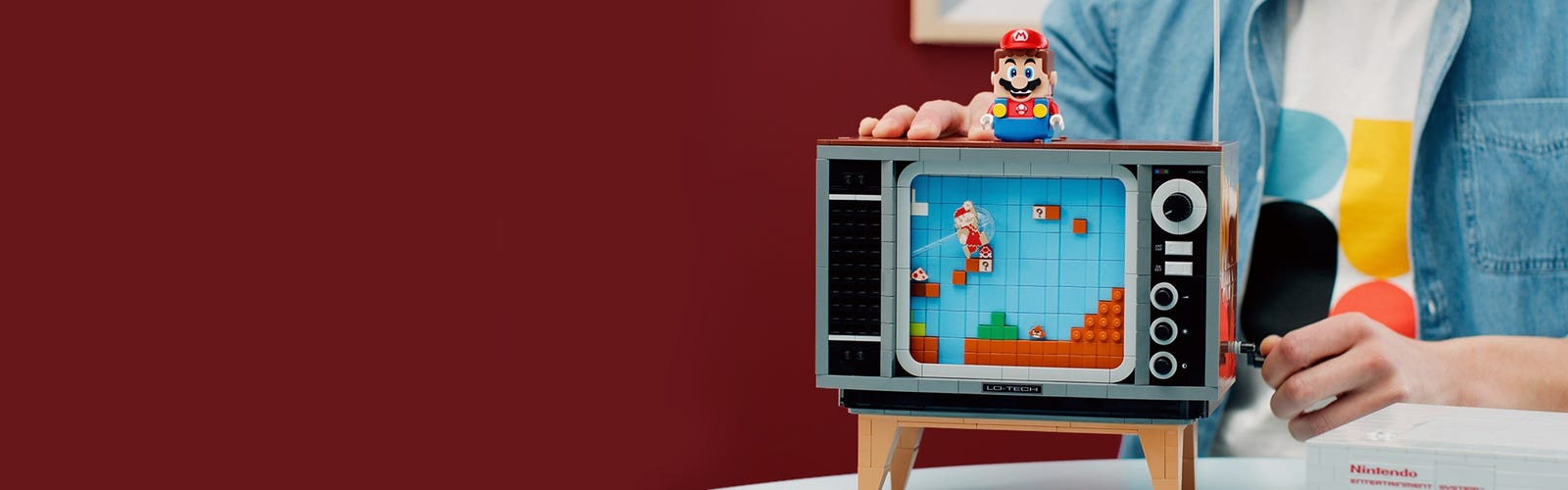 LEGO Nintendo Entertainment System NES TV Game Mario #71374 BUILD BOOKS ONLY