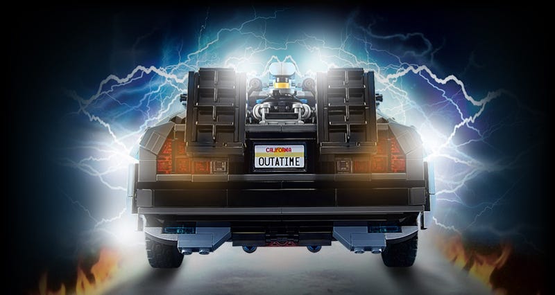 LEGO : la voiture Retour vers le Futur est à prix avantageux avant