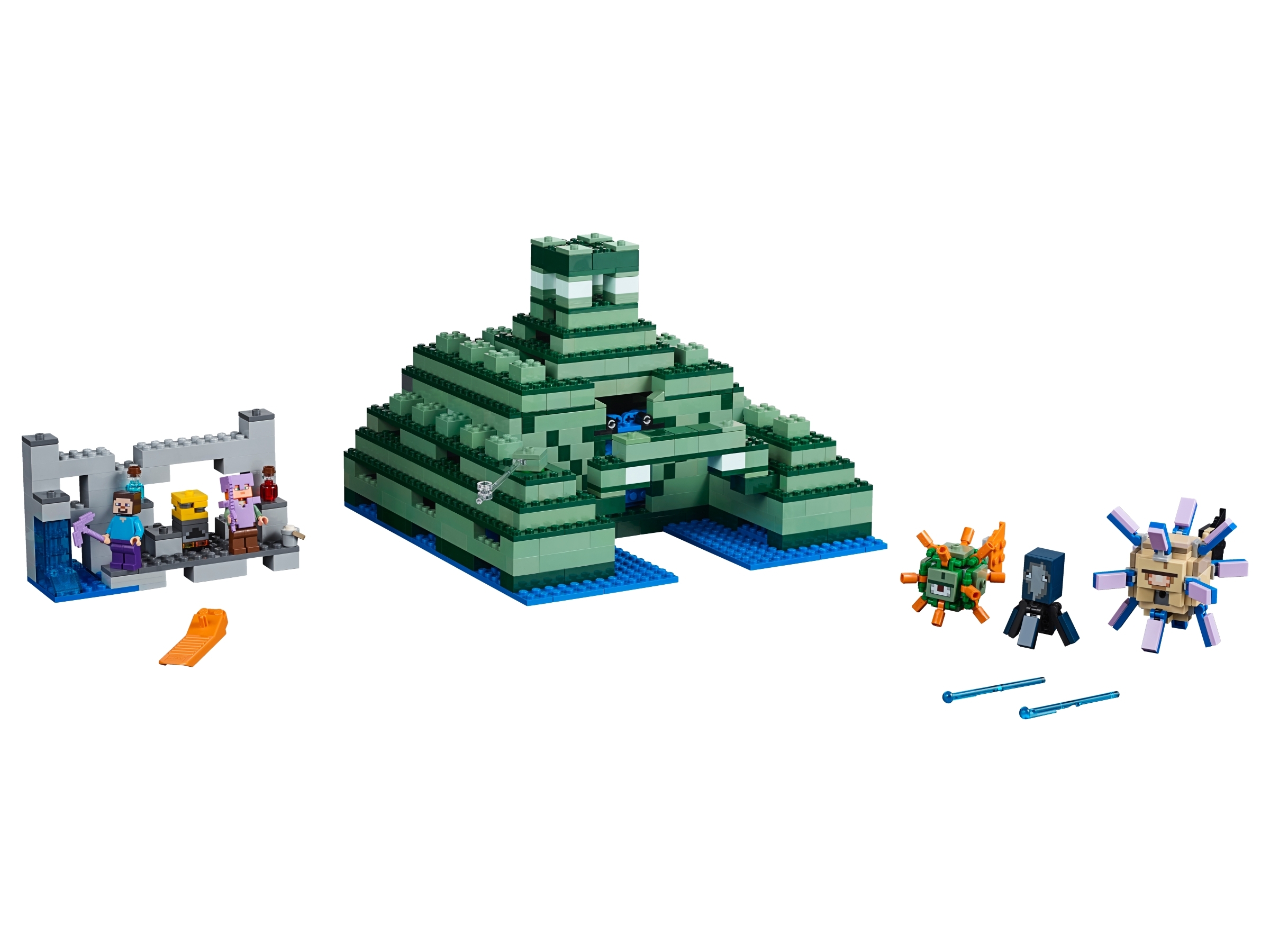 Lego® BAUANLEITUNG 21136 für Minecraft The Ocean Monument Neu 