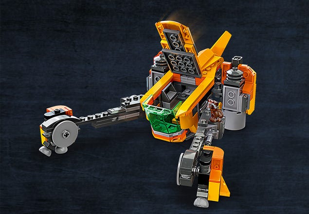 Lego Marvel Baby Rocket's Ship 76254 Building Toy Set : Target