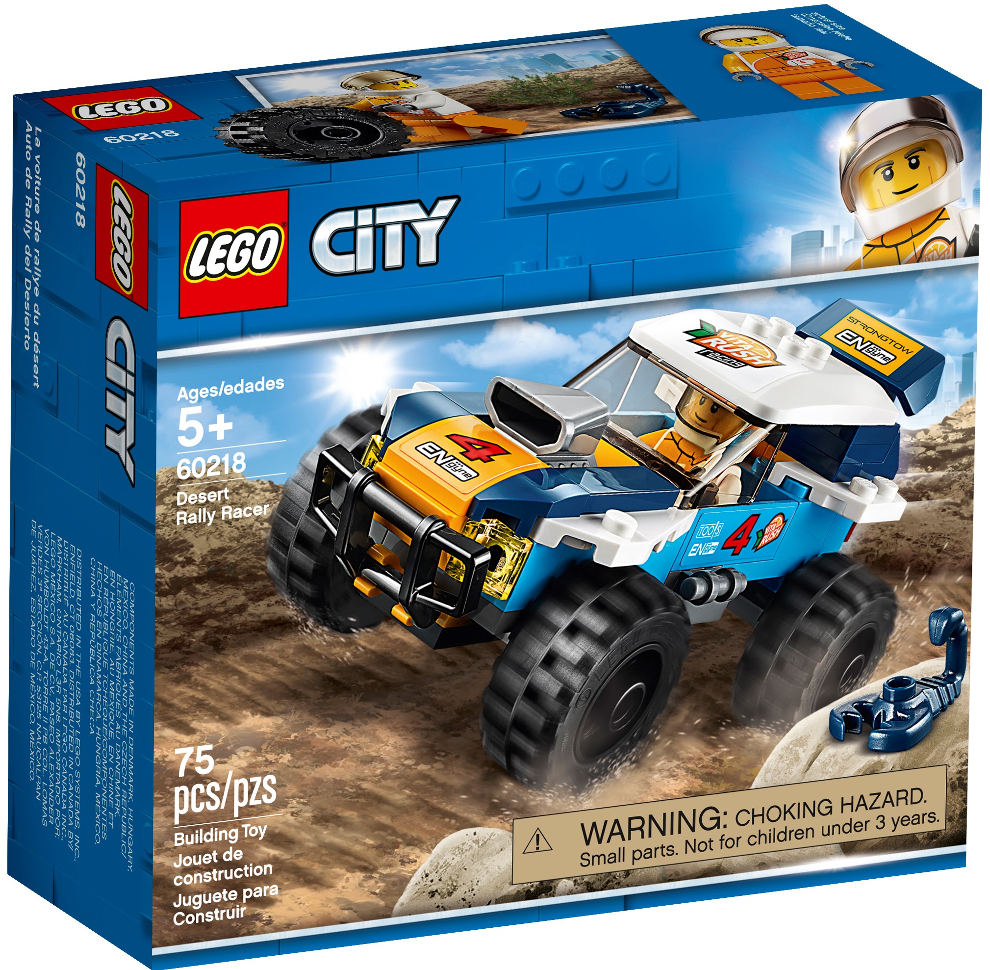 LEGO 60218 DESERT RALLY Racer City 