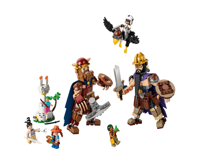LEGO 75644 Dorry vs. Brogy – Giants of Little Garden, official product image