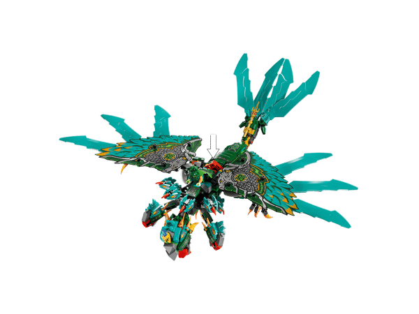 LEGO 80056 La bête à 9 têtes — visuel 4 sur 8