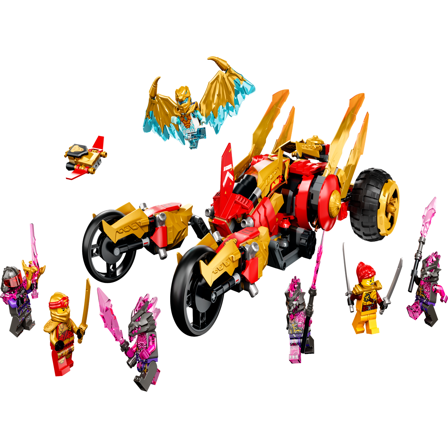 gift del R Kais gyldne drage-angriber 71773 | NINJAGO® | Officiel LEGO® Shop DK