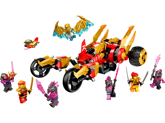LEGO 71773 - Kais gyldne drage-angriber