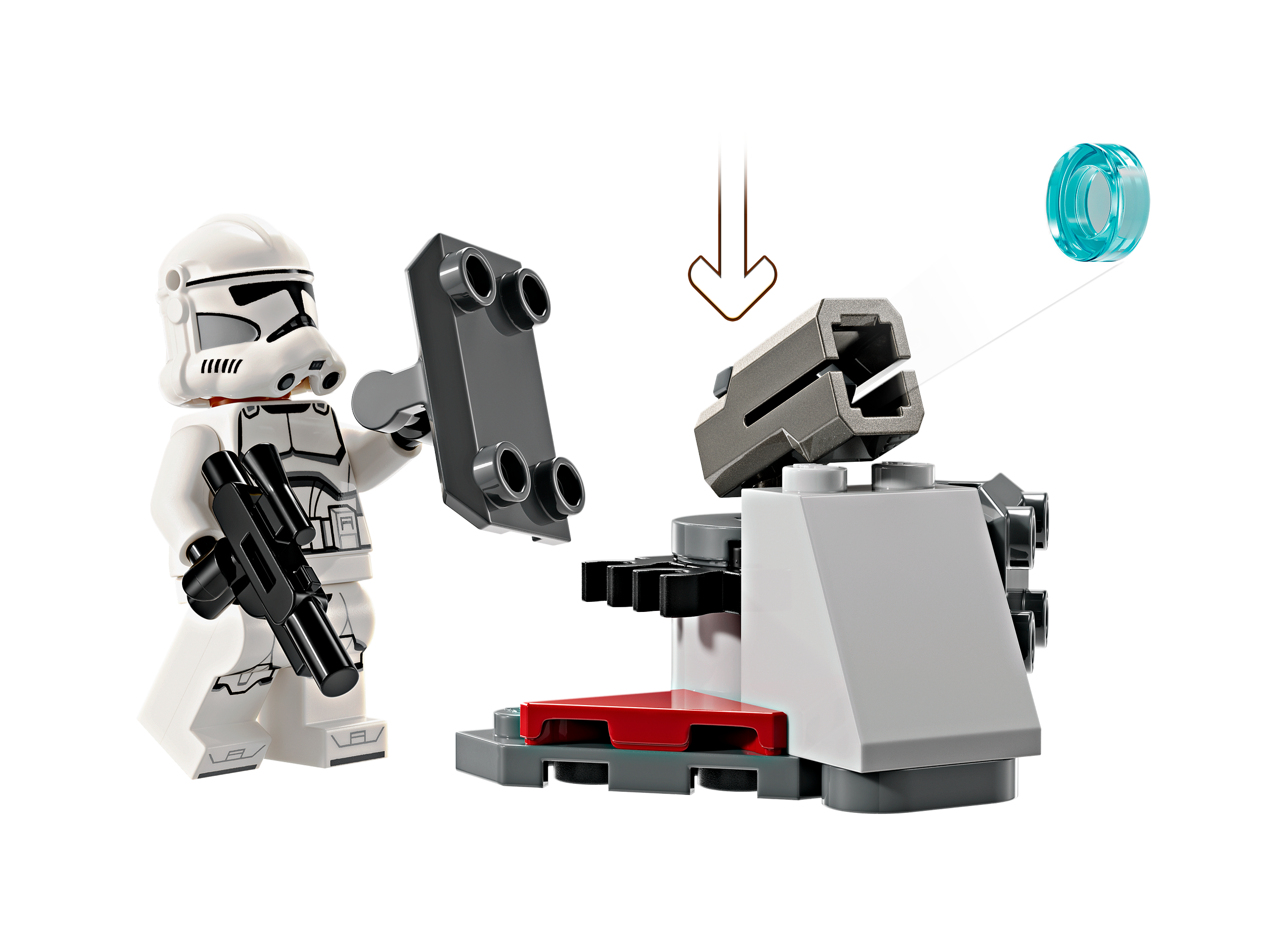 LEGO Star Wars 75372 Clone Trooper & Battle Droid Battle Pack is 'a home  run