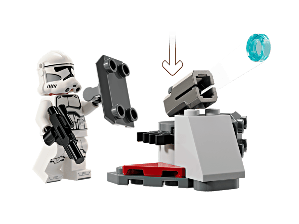 LEGO 75372 Pack de combat des Clone Troopers™ et Droïdes de combat — visuel 4 sur 8