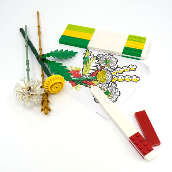 LEGO 5009964 Set créatif – Botanicals — visuel 4 sur 8