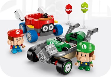 Mario Kart™: Bebé Mario Bebé Luigi 72034 LEGO® Super Mario