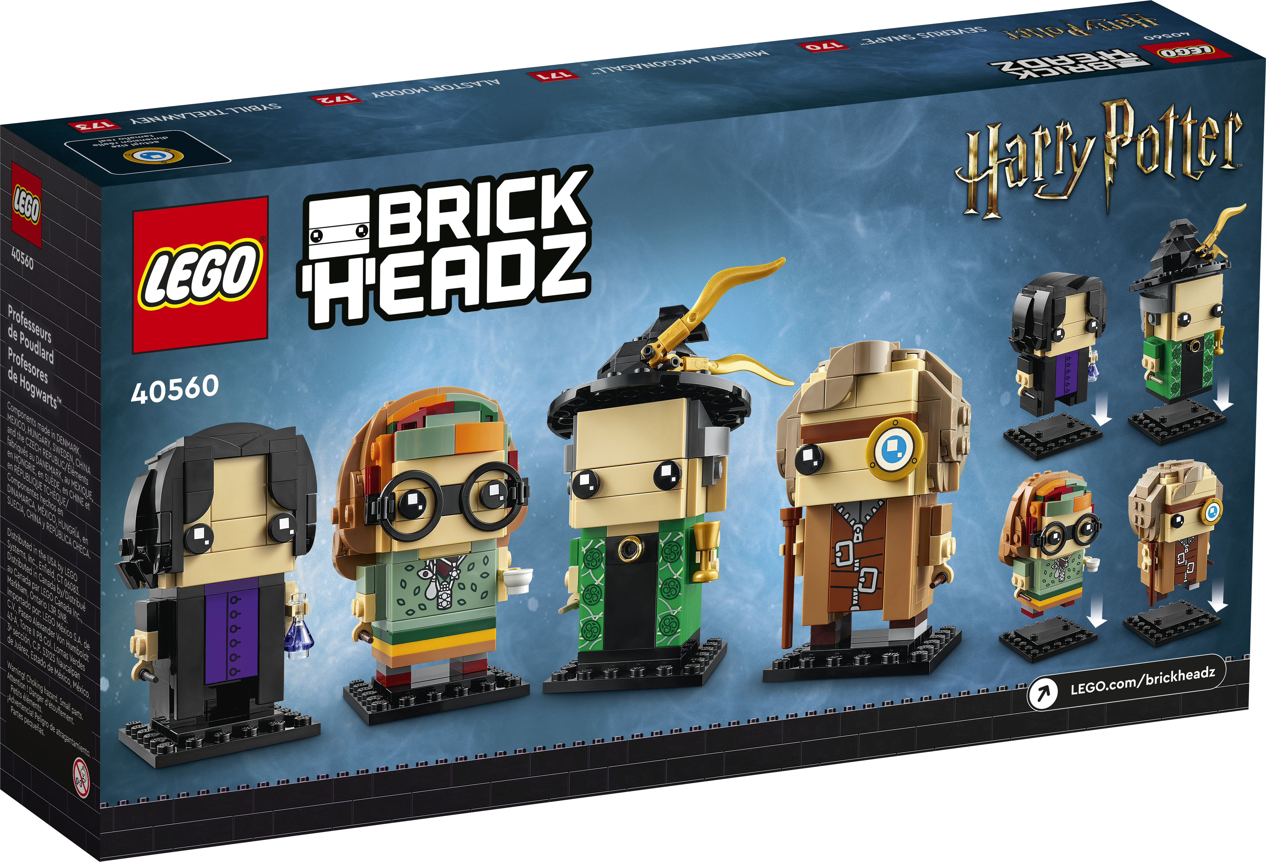 Lego Harry Potter Brickheadz Professors of Hogwarts 40560