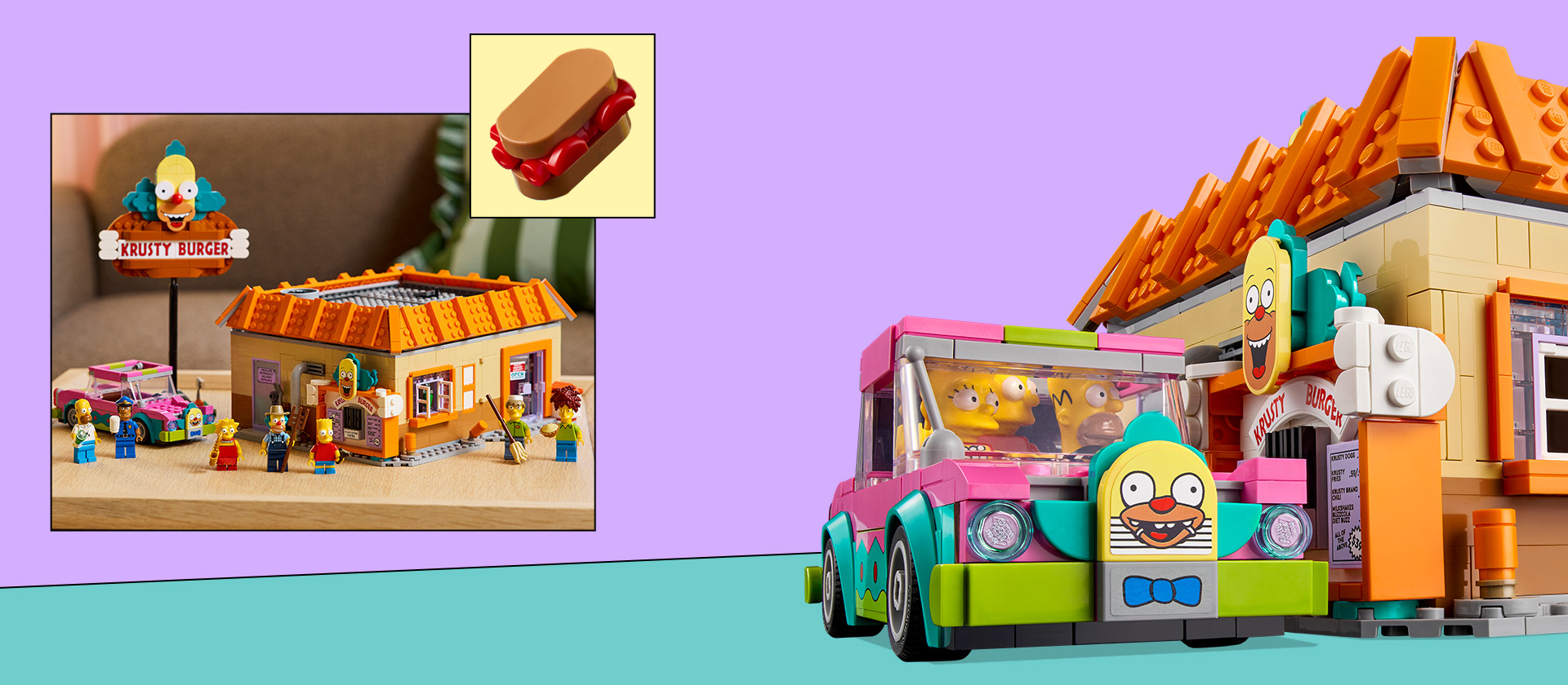 ザ・シンプソンズ クラスティ・バーガー 10352 | LEGO® Icons |レゴ 