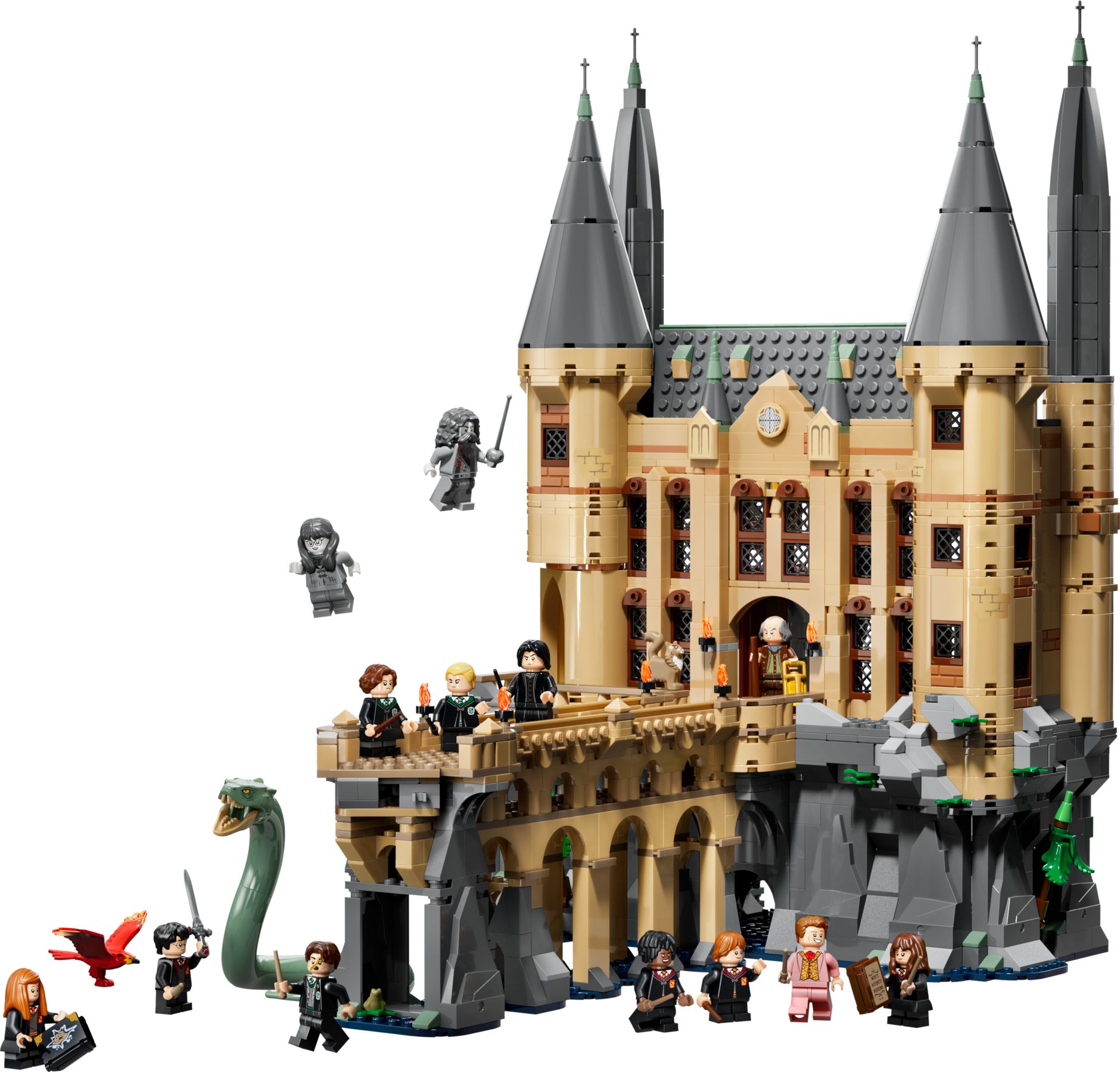 LEGO® Harry Potter™ 76473 Le château de Poudlard : ’aile Est - vue 2