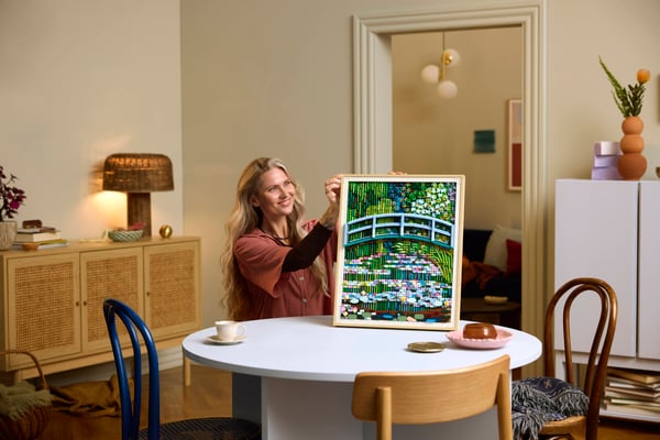 LEGO 31220 Claude Monet : le bassin aux nymphéas, harmonie verte — visuel 8 sur 8