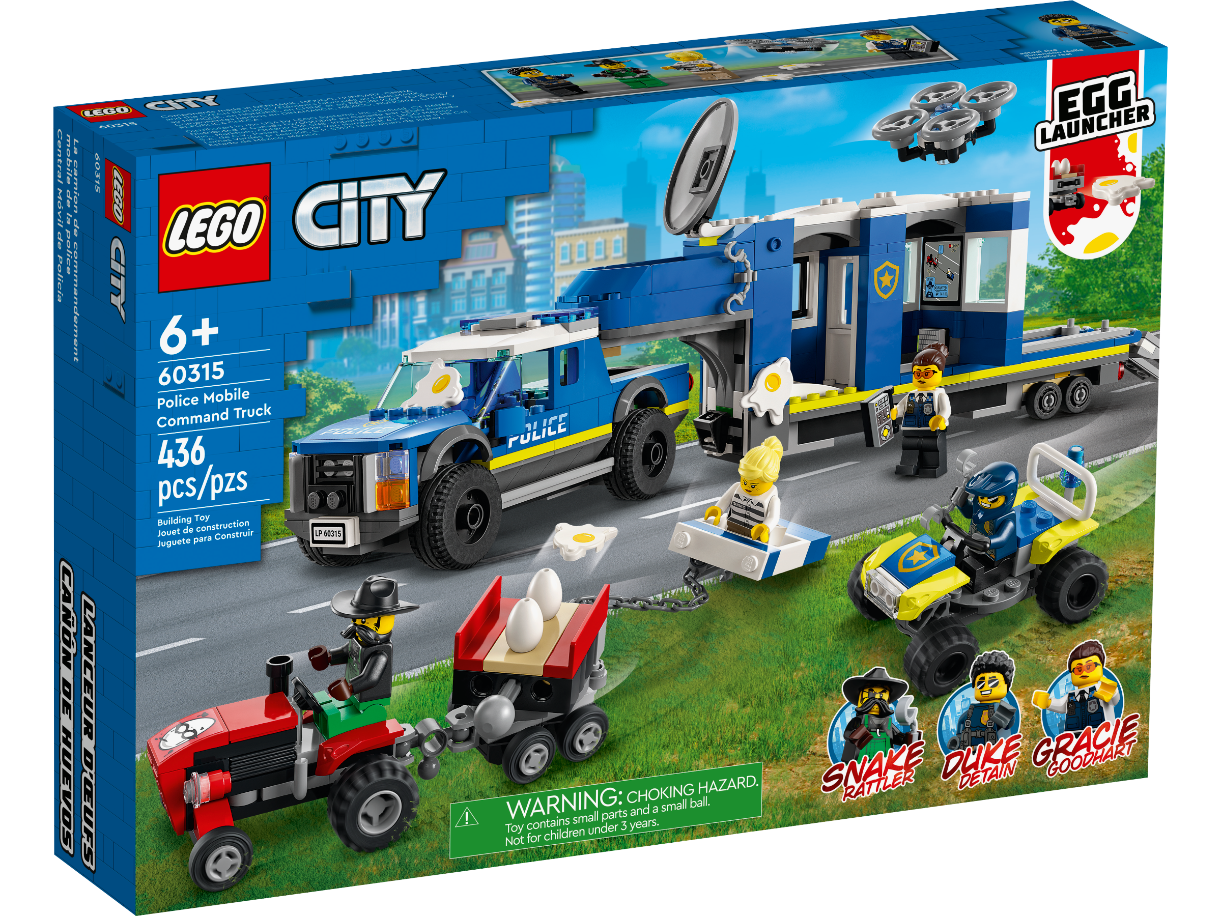 LEGO Centre d'intervention mobile de la police (60315, LEGO City