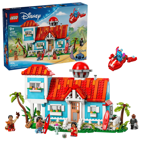 LEGO 43268 La maison sur la plage de Lilo et Stitch — visuel 2 sur 8