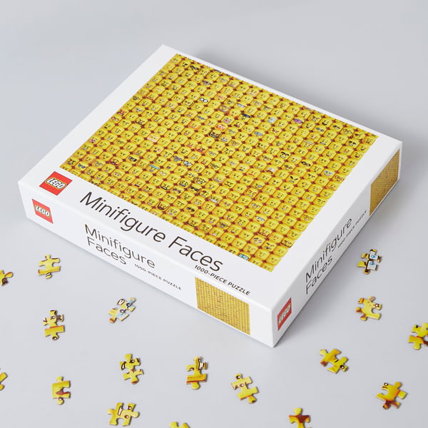 LEGO 5007070 Puzzle de 1 000 pièces Visages de minifigurines — visuel 4 sur 4
