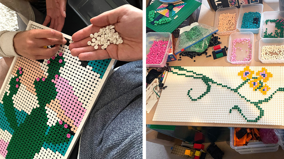 idea アイデア　312 Alternative Ways to Build the LEGO® Art Floral Art Set | Official