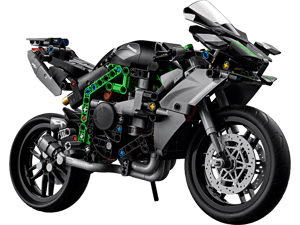 La moto Kawasaki Ninja H2R
