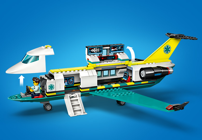 Emergency Air Ambulance Airplane 60465 | City | Buy online at the