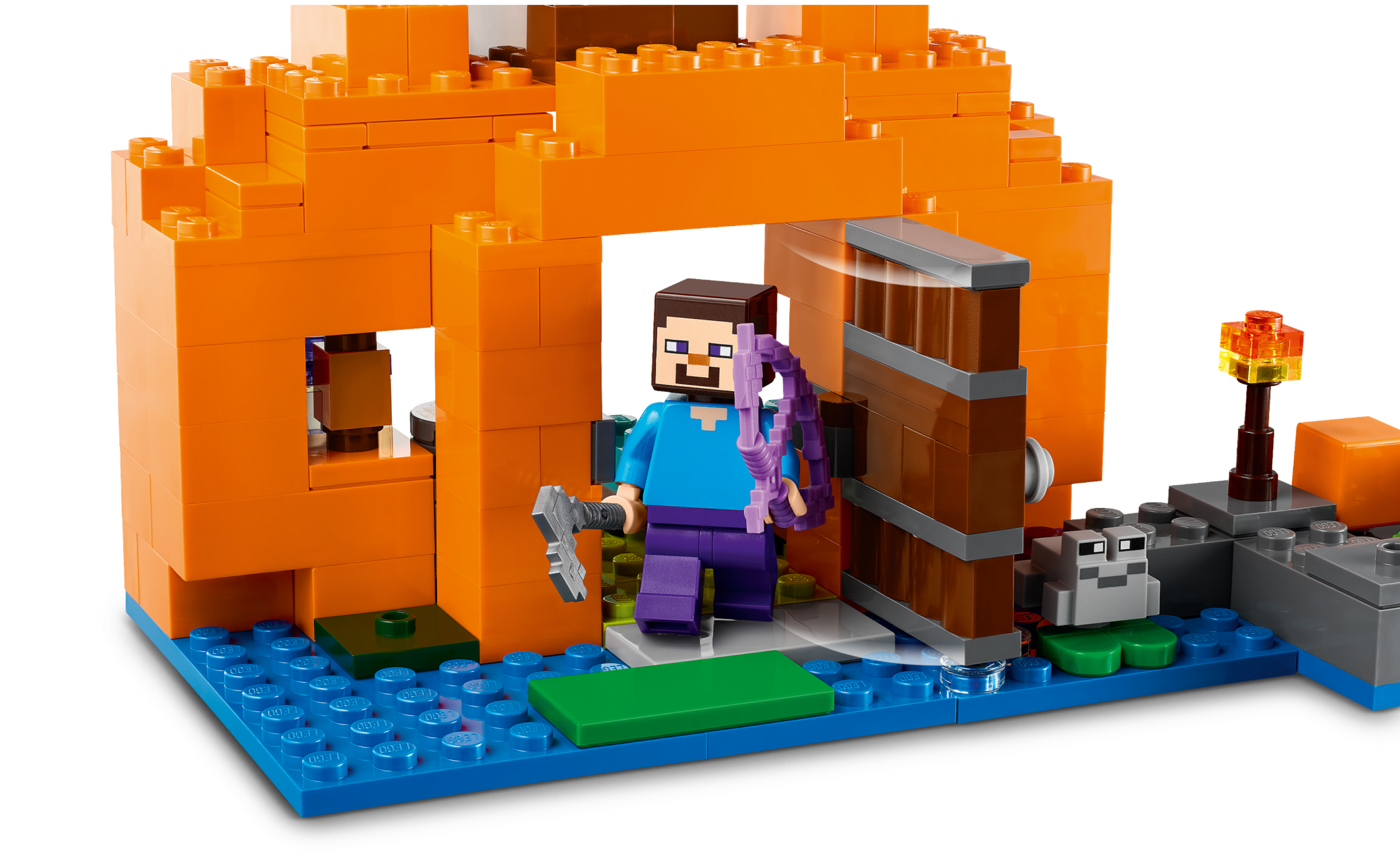 21248 - LEGO® Minecraft - La Ferme Citrouille LEGO : King Jouet, Lego,  briques et blocs LEGO - Jeux de construction