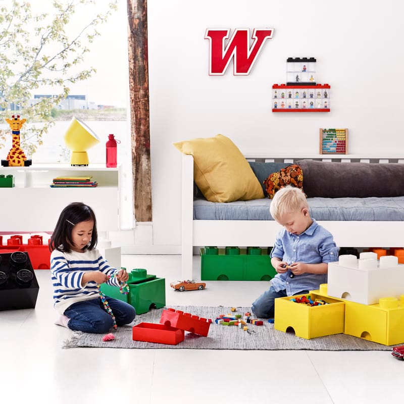 LEGO® 4-stud Bright Red Storage Brick Drawer