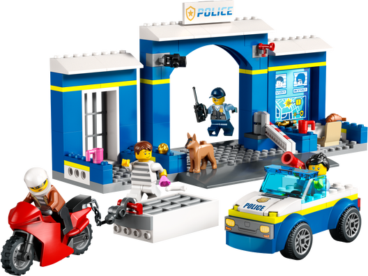 LEGO 60370 - Skurkejagt ved politistationen