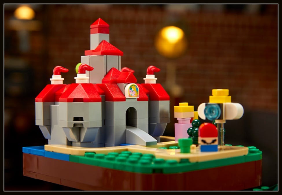 Mario Bros Nintendo Mario 64 Lego LEGO® Bloque Interrogación De